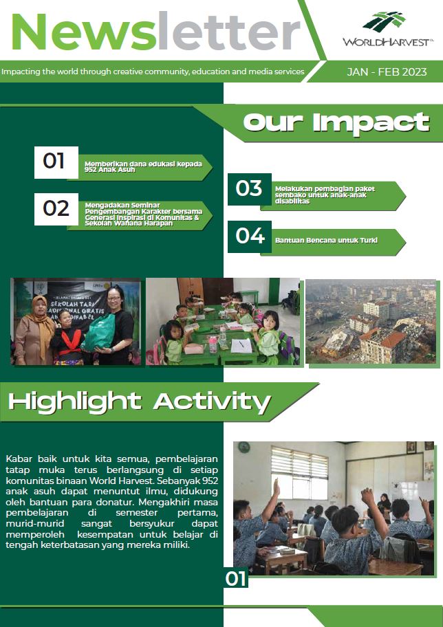 Impact Report - 12 - World Harvest - Impacting the World Through Creative Community, Education and Media Services
