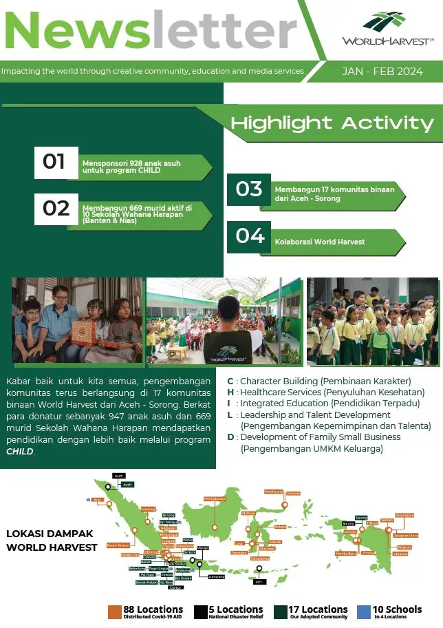 Impact Report - 23 - World Harvest - Impacting the World Through Creative Community, Education and Media Services