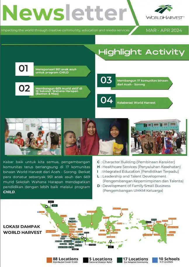 Impact Report - 24 - World Harvest - Impacting the World Through Creative Community, Education and Media Services