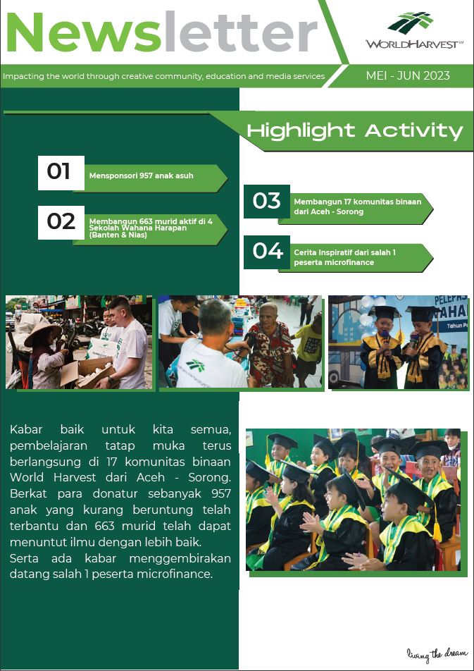 Impact Report - 15 - World Harvest - Impacting the World Through Creative Community, Education and Media Services