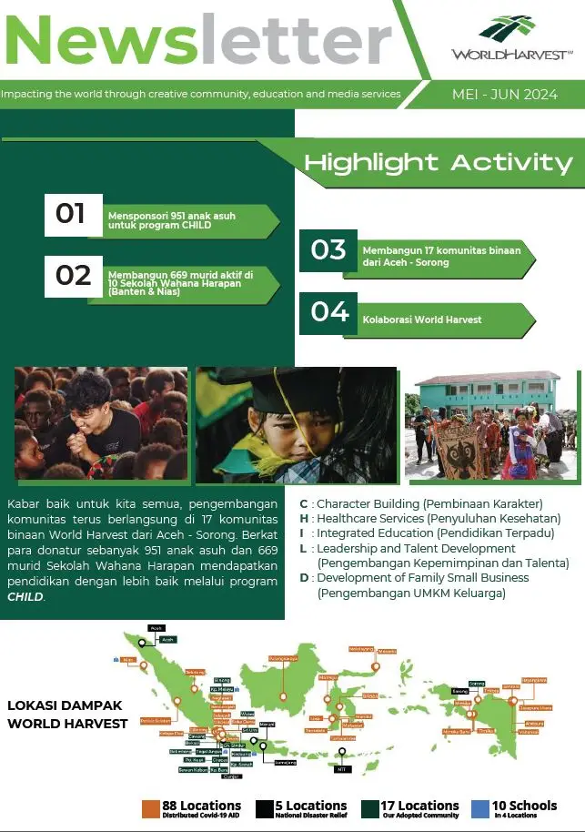 Impact Report - 25 - World Harvest - Impacting the World Through Creative Community, Education and Media Services