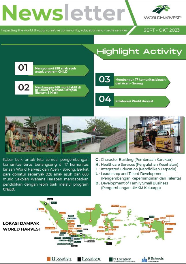 Impact Report - 19 - World Harvest - Impacting the World Through Creative Community, Education and Media Services