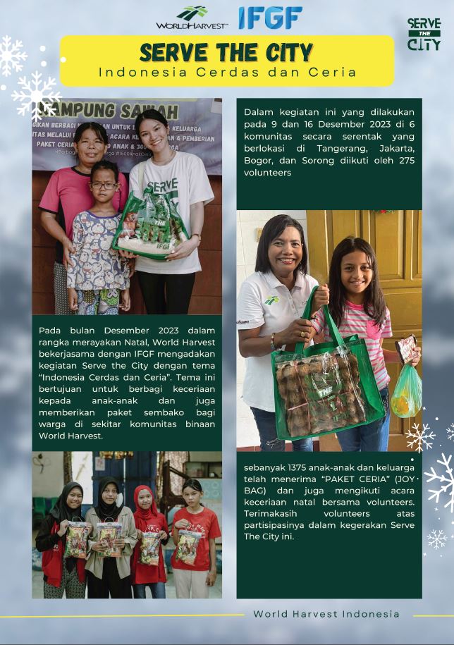 Impact Report - 20 - World Harvest - Impacting the World Through Creative Community, Education and Media Services