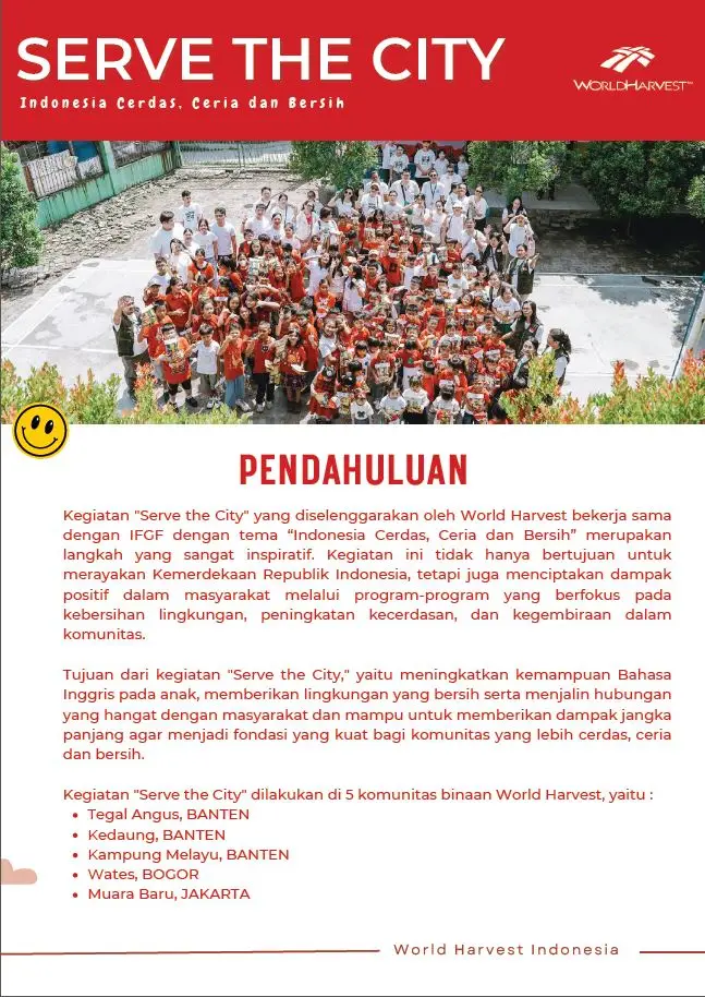 Impact Report - 27 - World Harvest - Impacting the World Through Creative Community, Education and Media Services